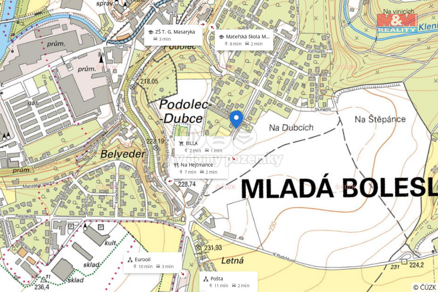 Mileny Hážové, Mladá Boleslav - Mladá Boleslav III