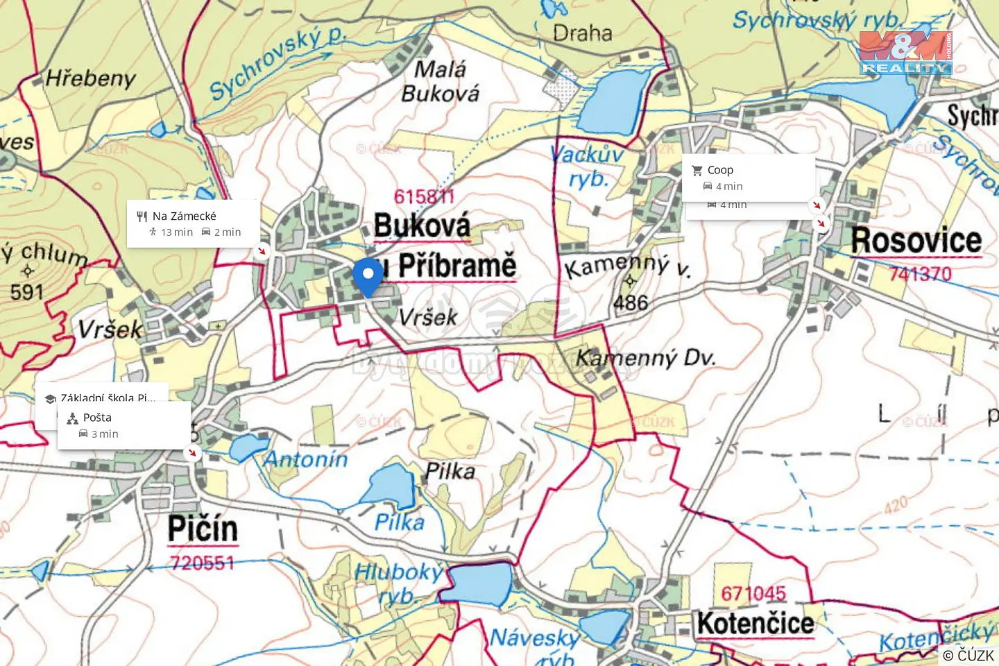Buková u Příbramě, okres Příbram