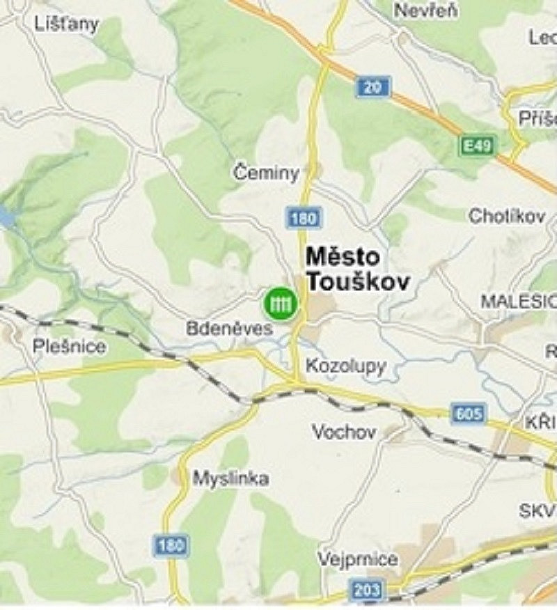 Město Touškov, okres Plzeň-sever