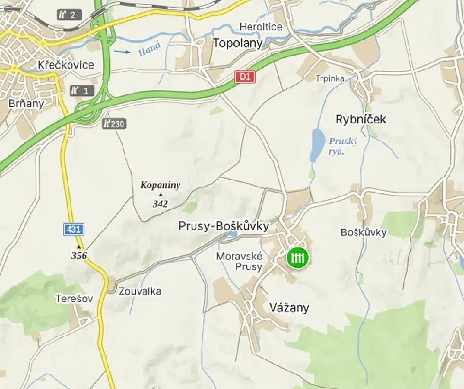 Prusy-Boškůvky - Moravské Prusy, okres Vyškov