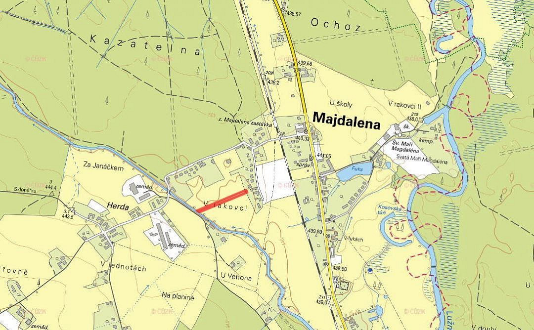 Majdalena, okres Jindřichův Hradec