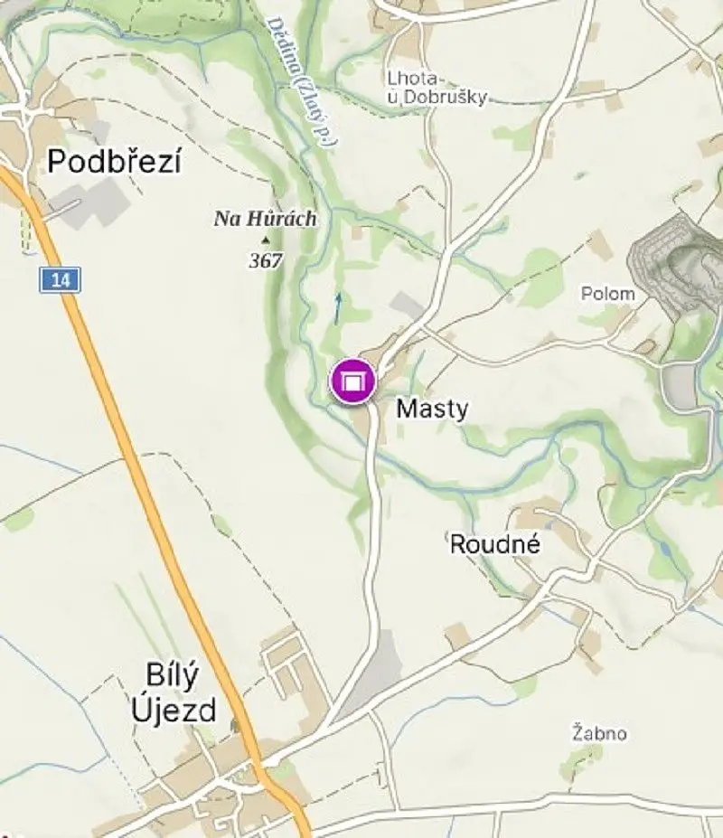 Bílý Újezd - Masty, okres Rychnov nad Kněžnou