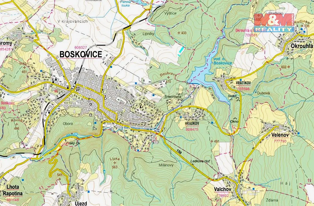 Boskovice, okres Blansko