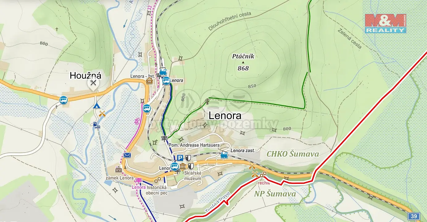 Lenora, okres Prachatice