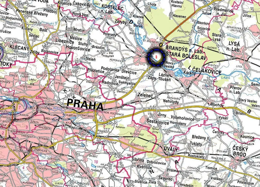 Brandýs nad Labem-Stará Boleslav - Stará Boleslav, okres Praha-východ