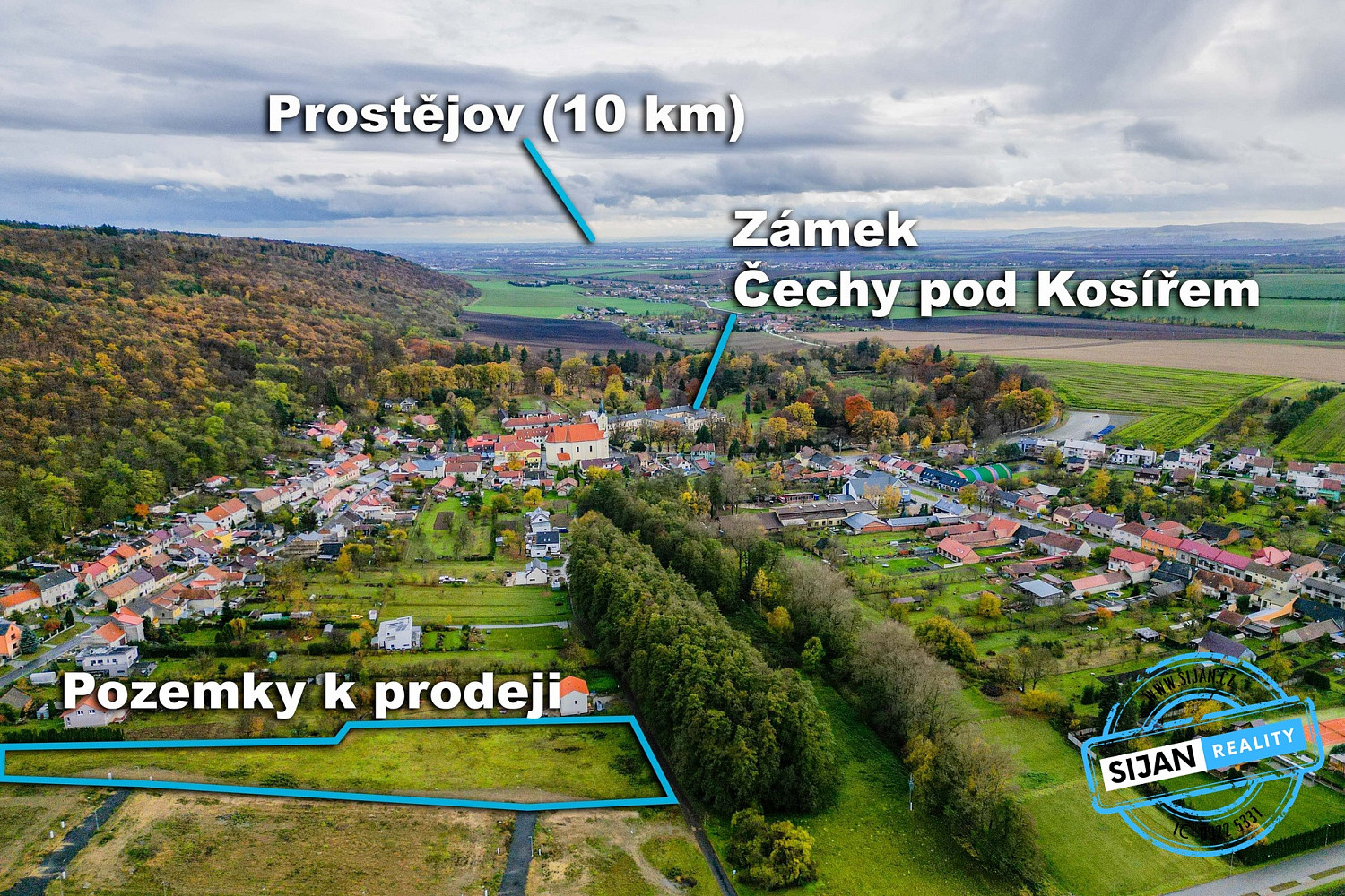 Čechy pod Kosířem, okres Prostějov