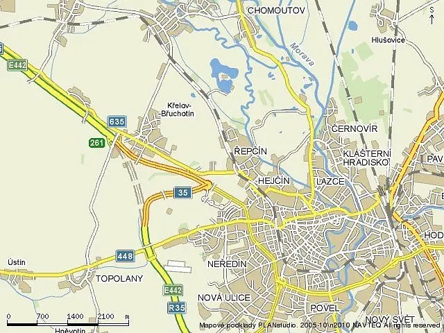 Křelov-Břuchotín, okres Olomouc