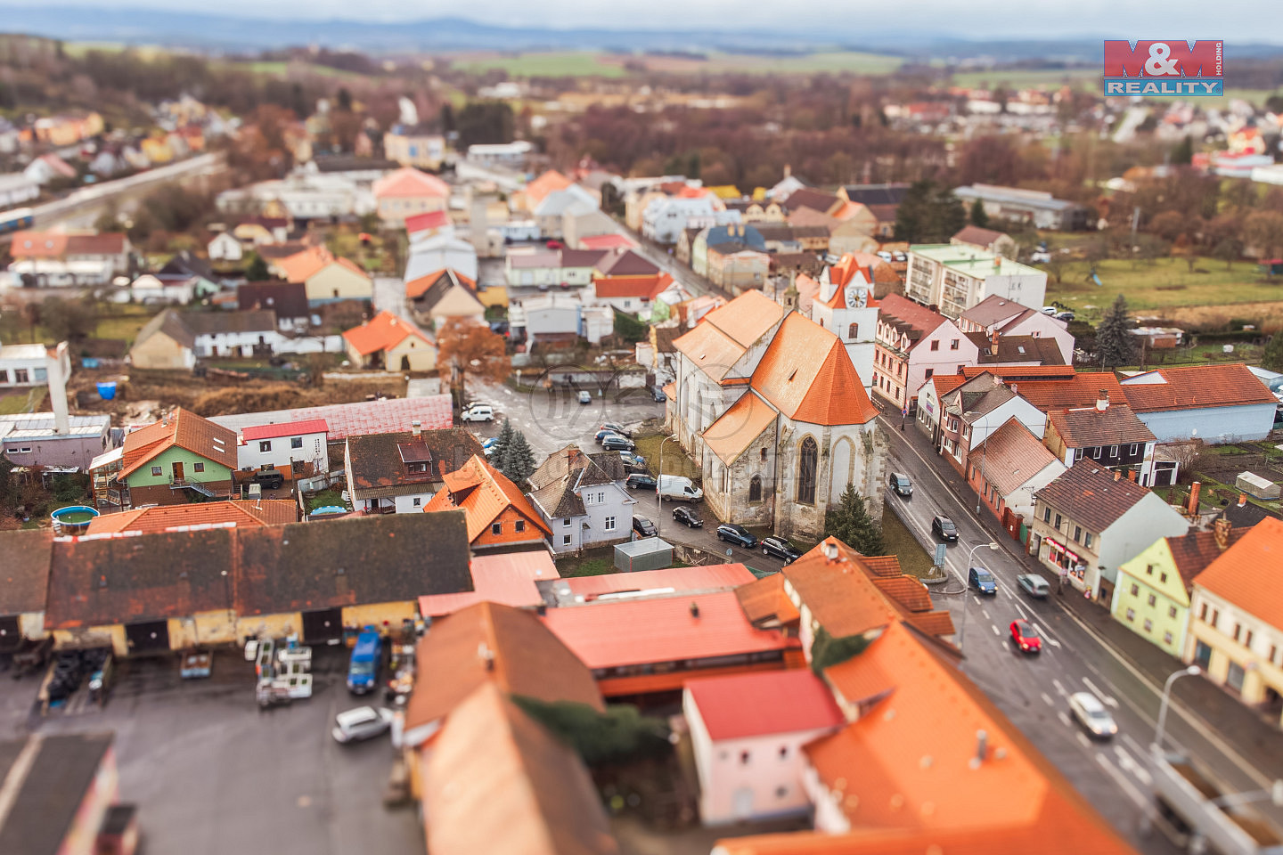 Husovo náměstí, Horšovský Týn - Velké Předměstí, okres Domažlice