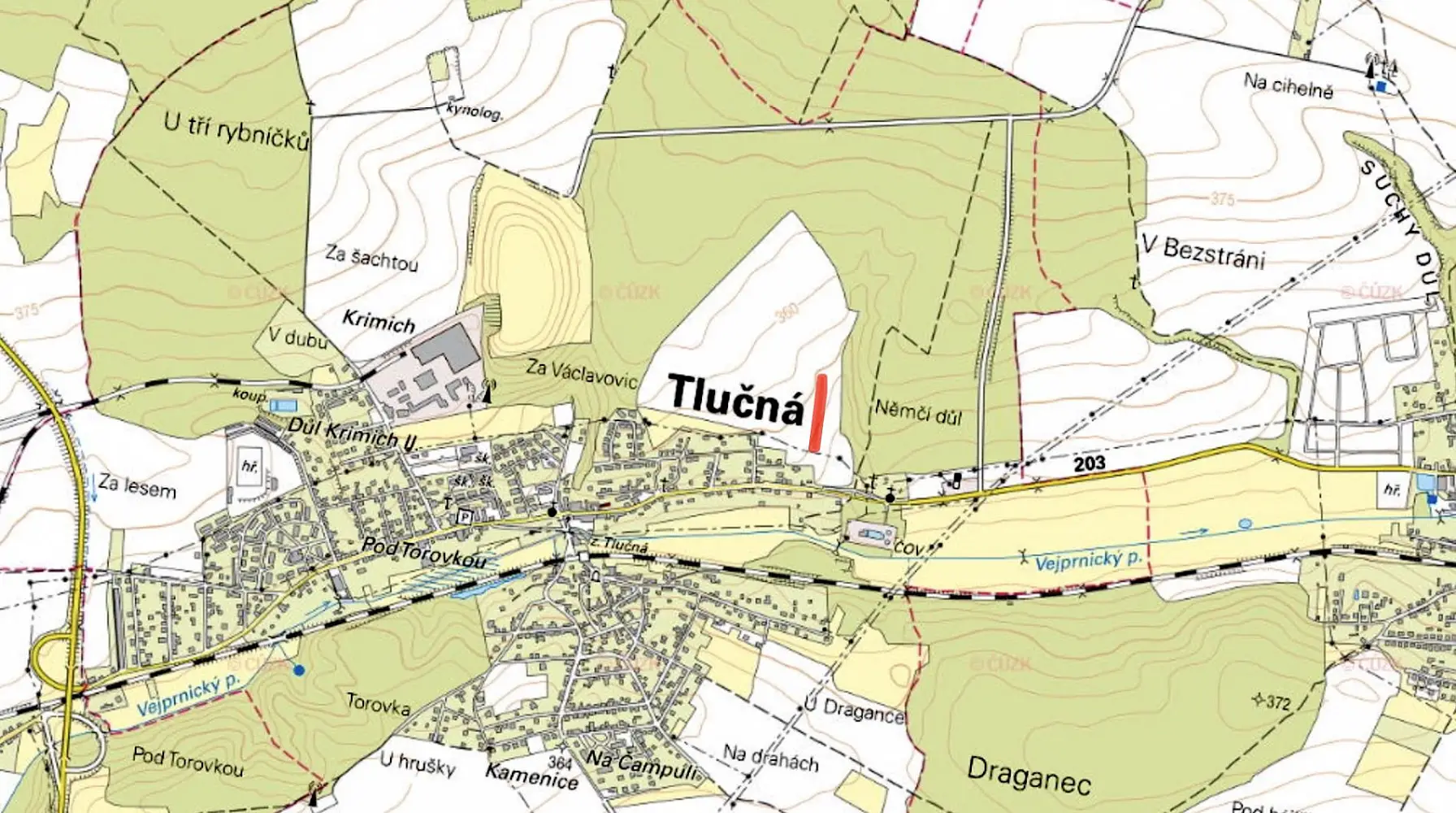Tlučná, okres Plzeň-sever