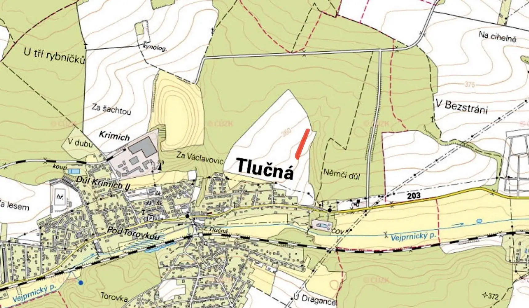 Tlučná, okres Plzeň-sever