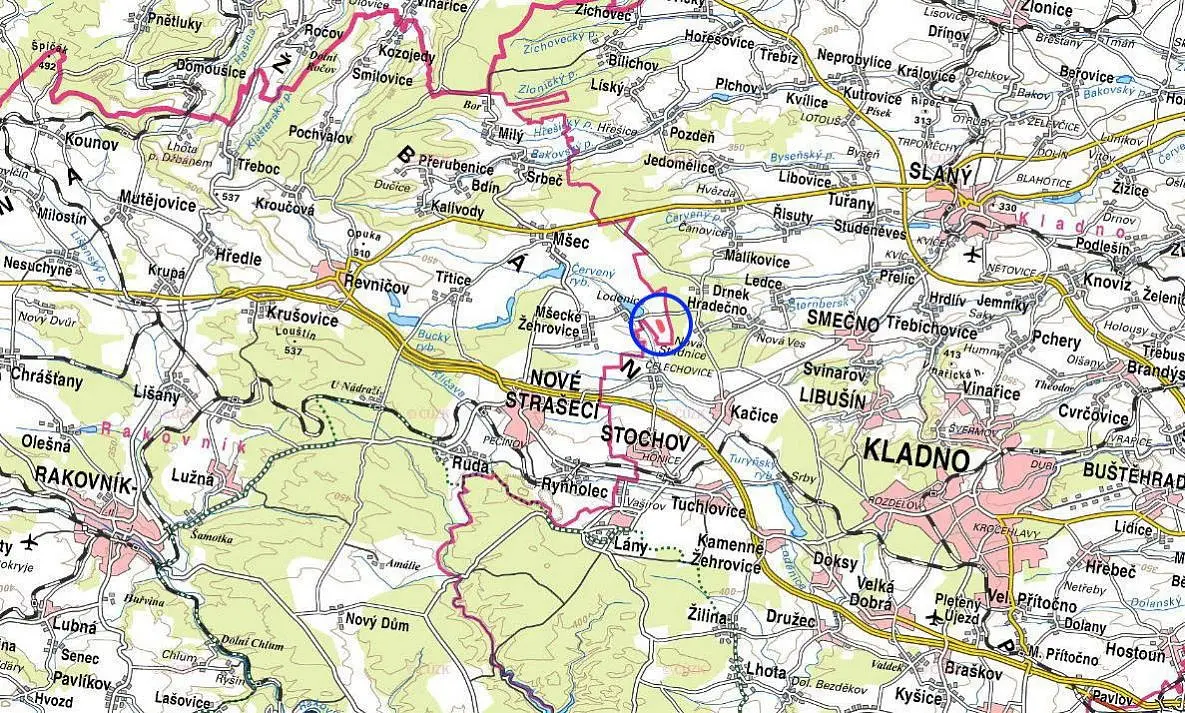 Mšecké Žehrovice - Lodenice, okres Rakovník