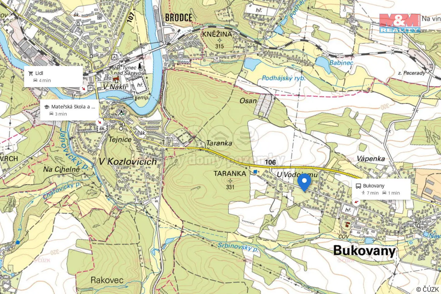 Bukovany, okres Benešov