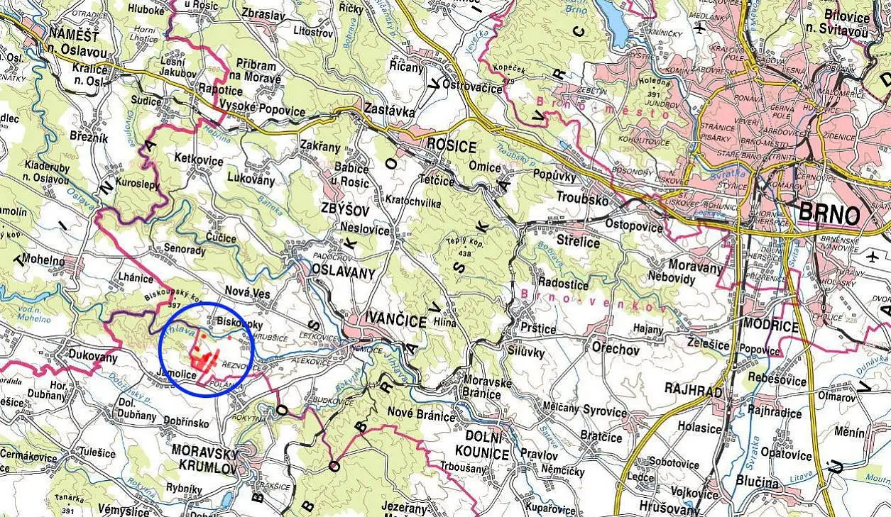 Ivančice - Hrubšice, okres Brno-venkov