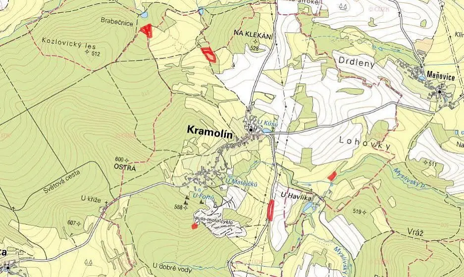 Kramolín, okres Plzeň-Jih