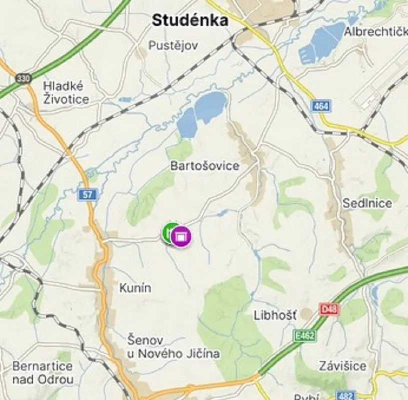 Bartošovice - Hukovice, okres Nový Jičín