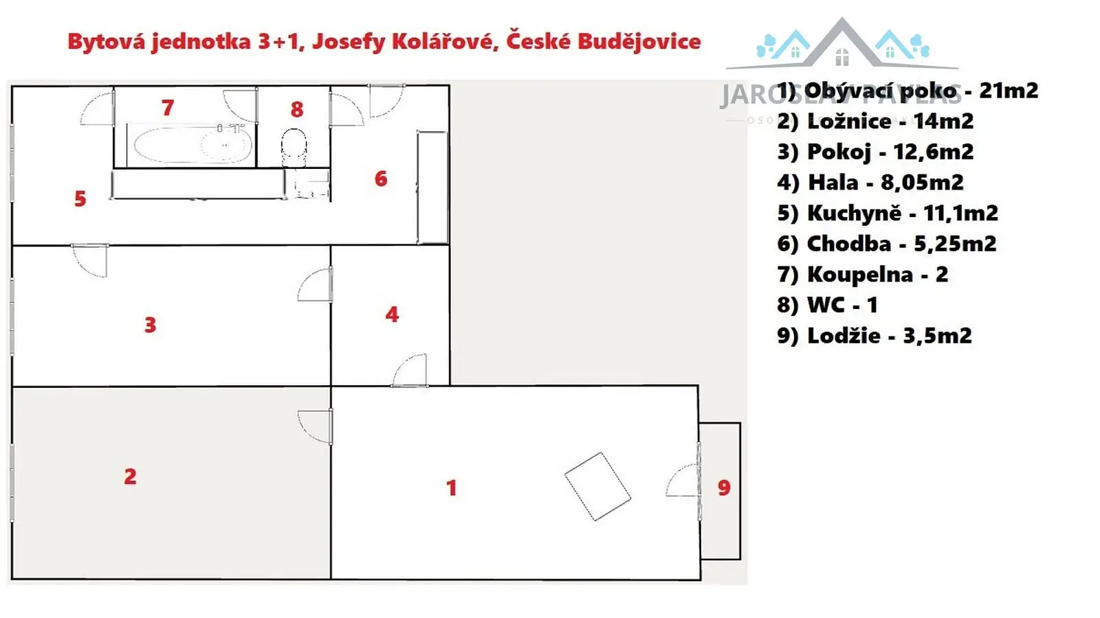 Josefy Kolářové, České Budějovice - České Budějovice 2