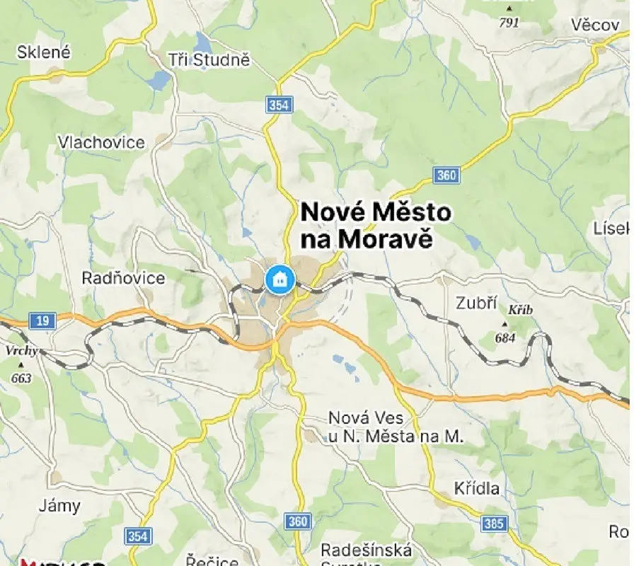 Nové Město na Moravě, okres Žďár nad Sázavou