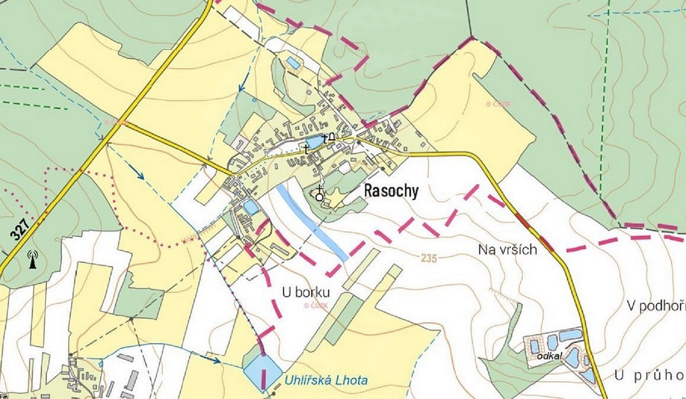 Uhlířská Lhota - Rasochy, okres Kolín