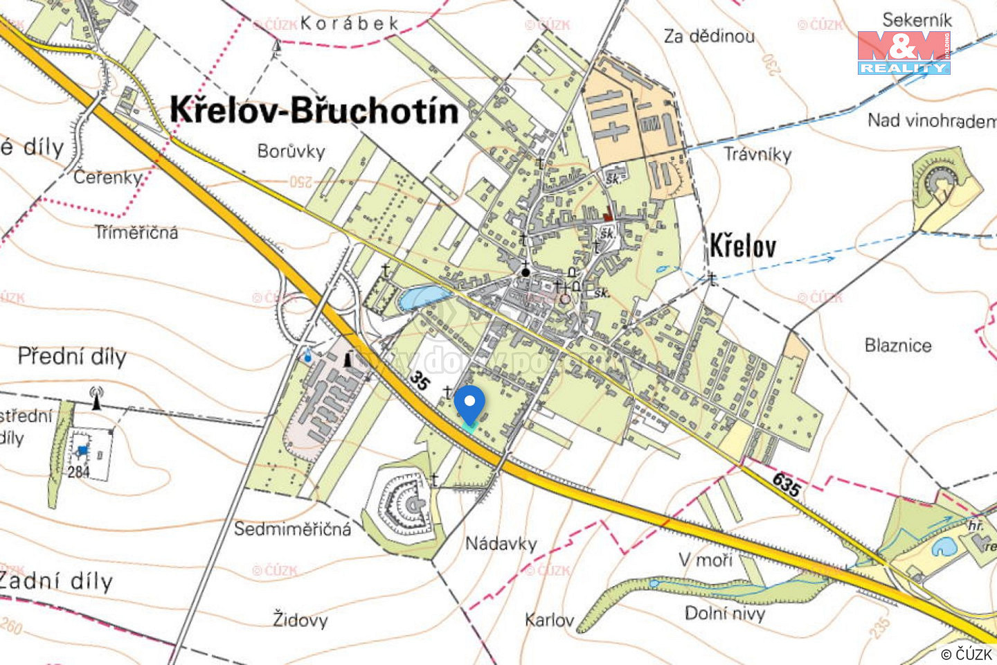 Pod Pevnůstkou, Křelov-Břuchotín - Křelov, okres Olomouc