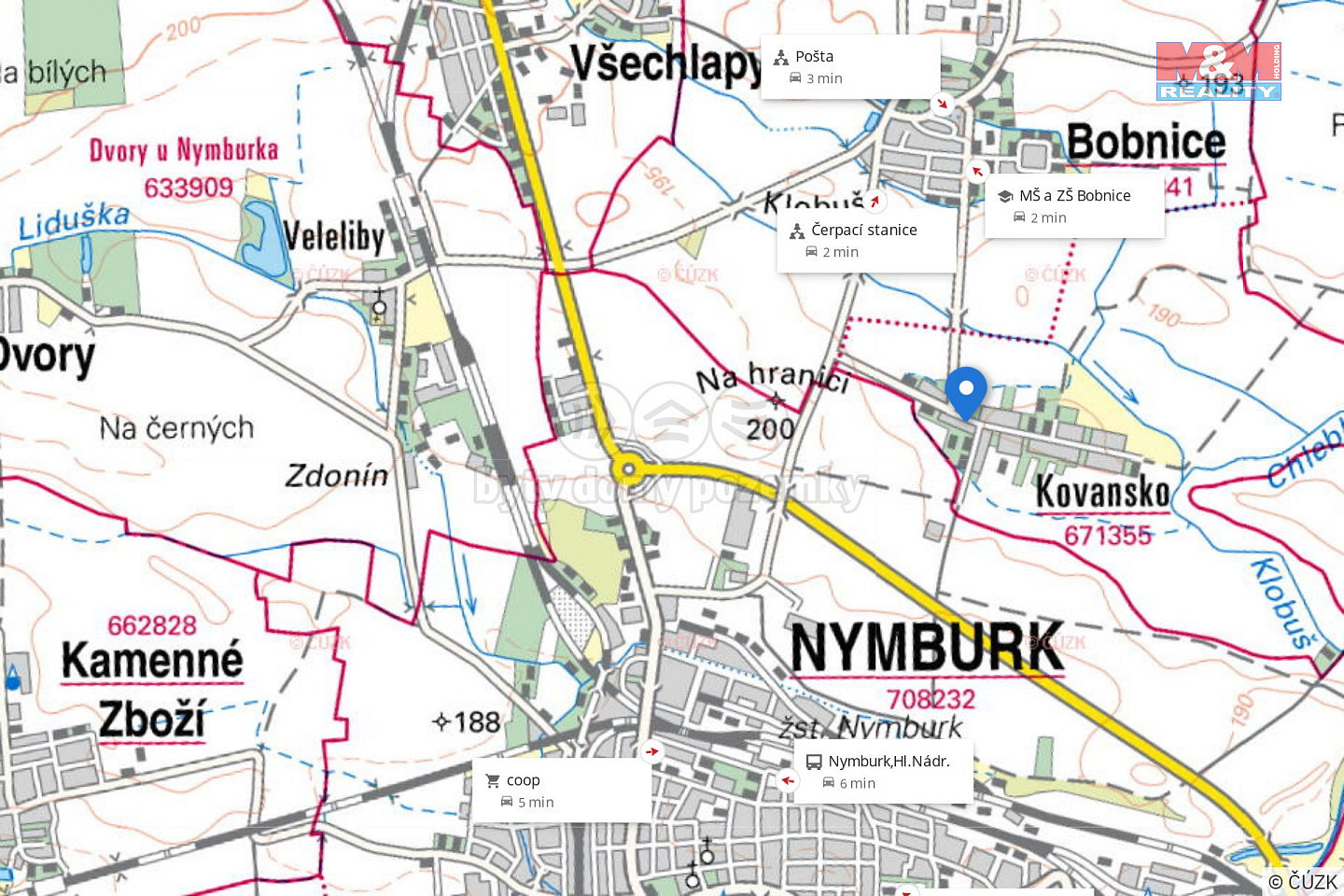Nymburská, Bobnice - Kovansko, okres Nymburk