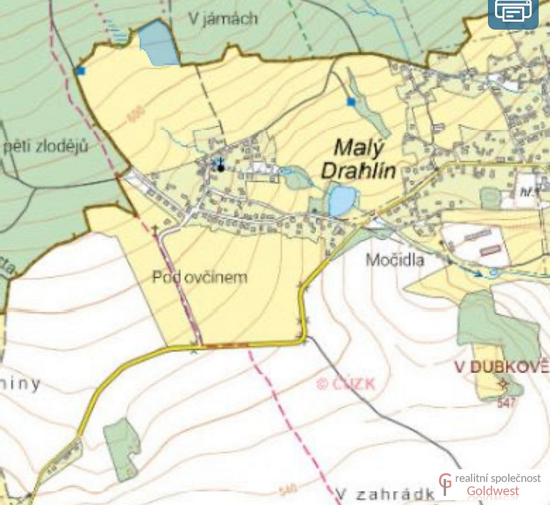 Drahlín, okres Příbram