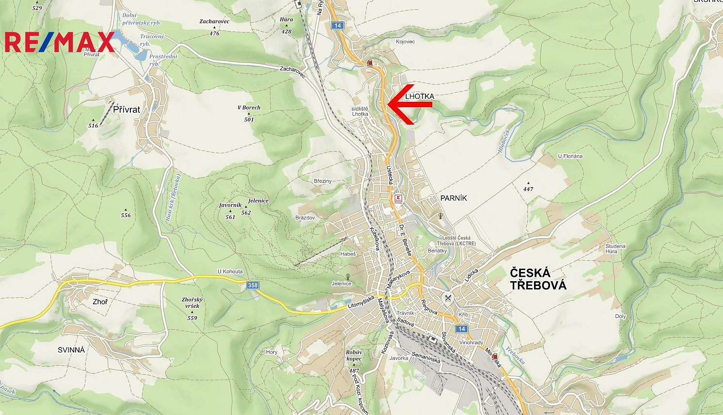 Česká Třebová - Lhotka, okres Ústí nad Orlicí