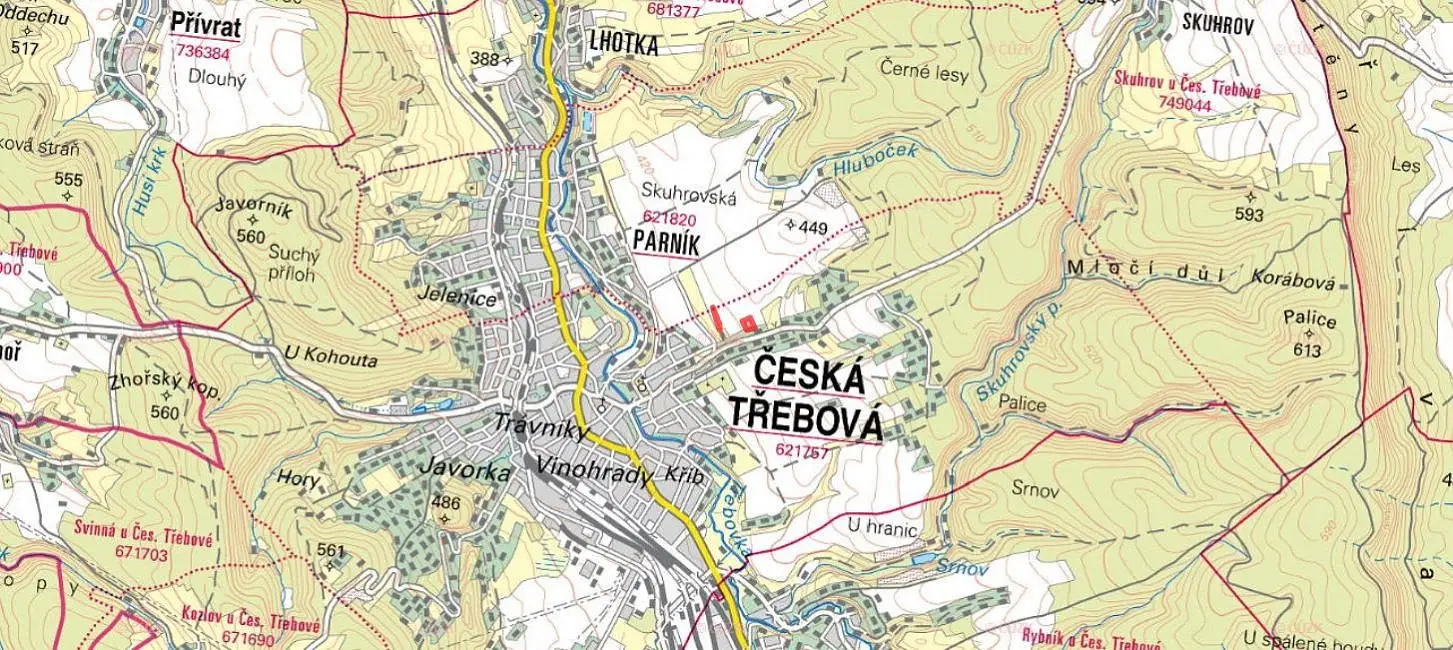 Česká Třebová, okres Ústí nad Orlicí