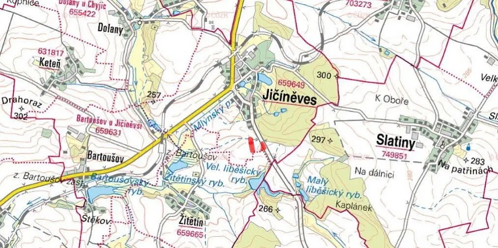 Jičíněves, okres Jičín