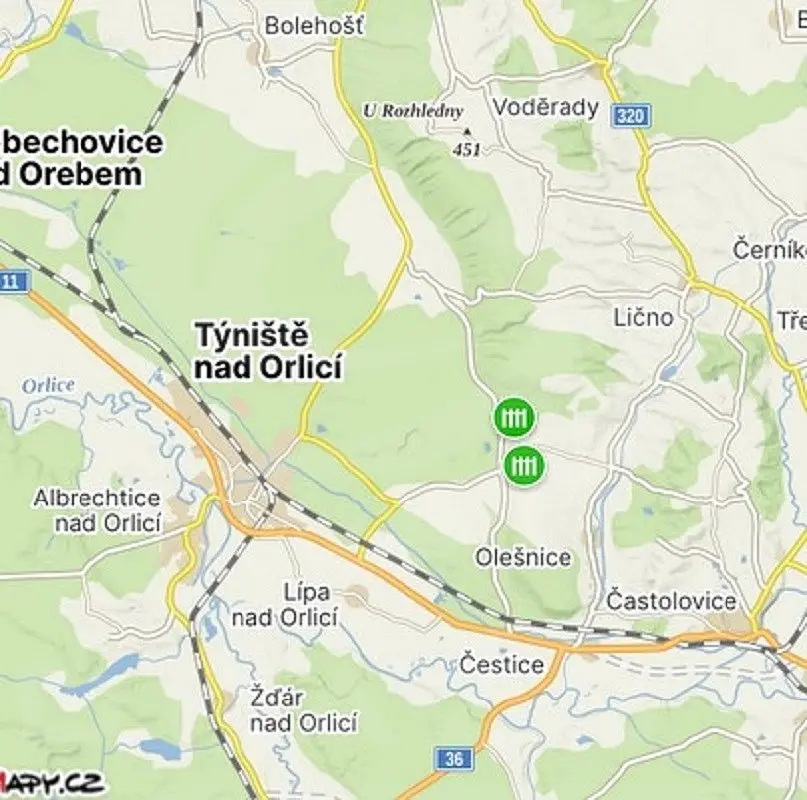 Týniště nad Orlicí - Rašovice, okres Rychnov nad Kněžnou