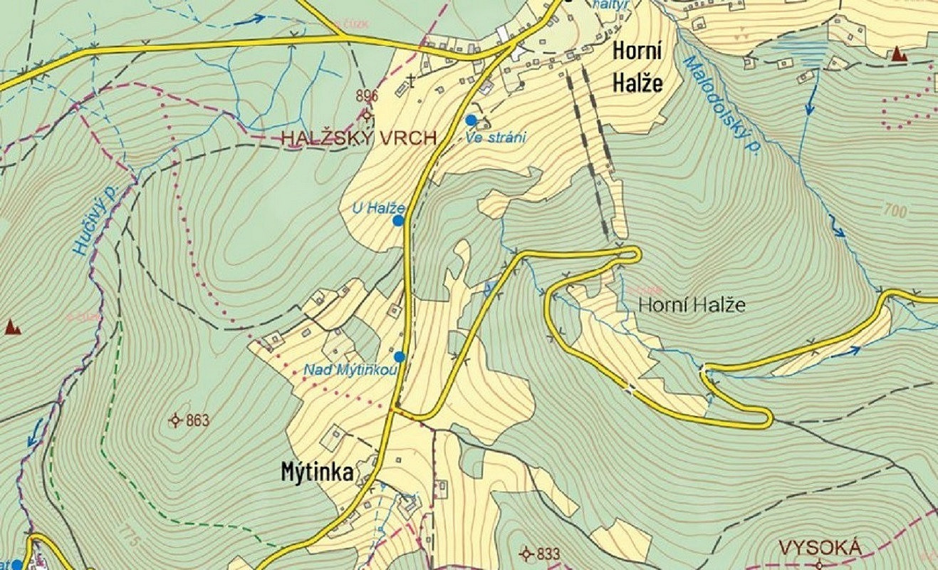 Měděnec - Horní Halže, okres Chomutov