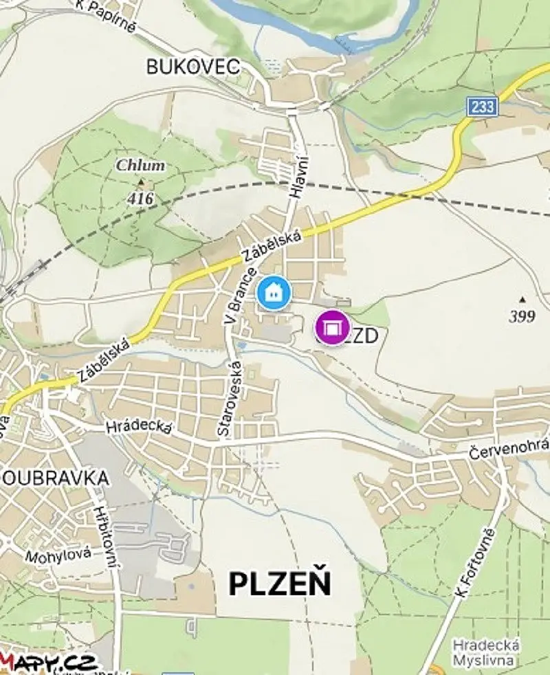 Plzeň - Újezd