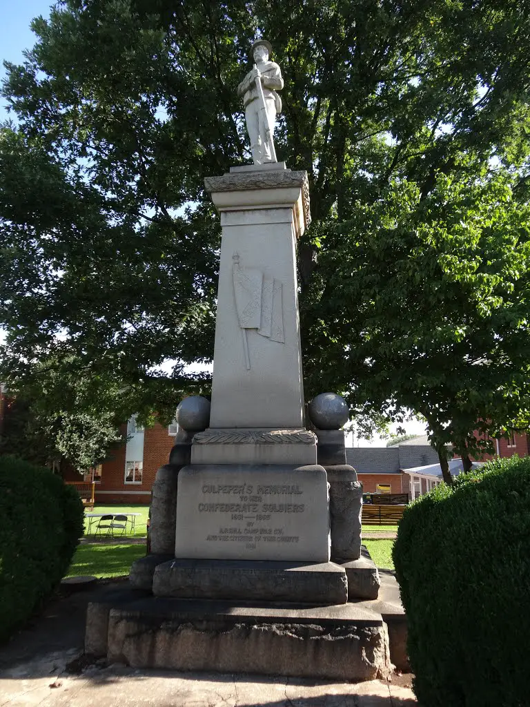 Confederate Soldiers War Memorial, Culpeper, VA