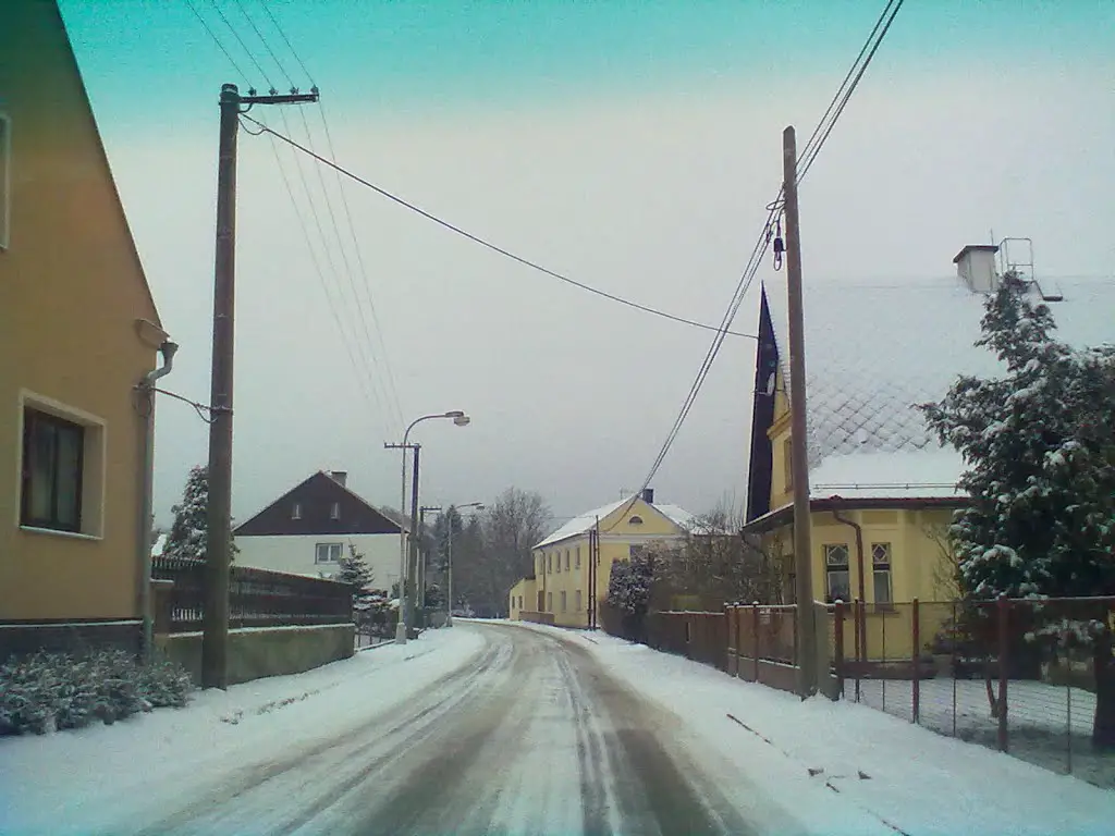Hauptstraße in Stare Sedliste