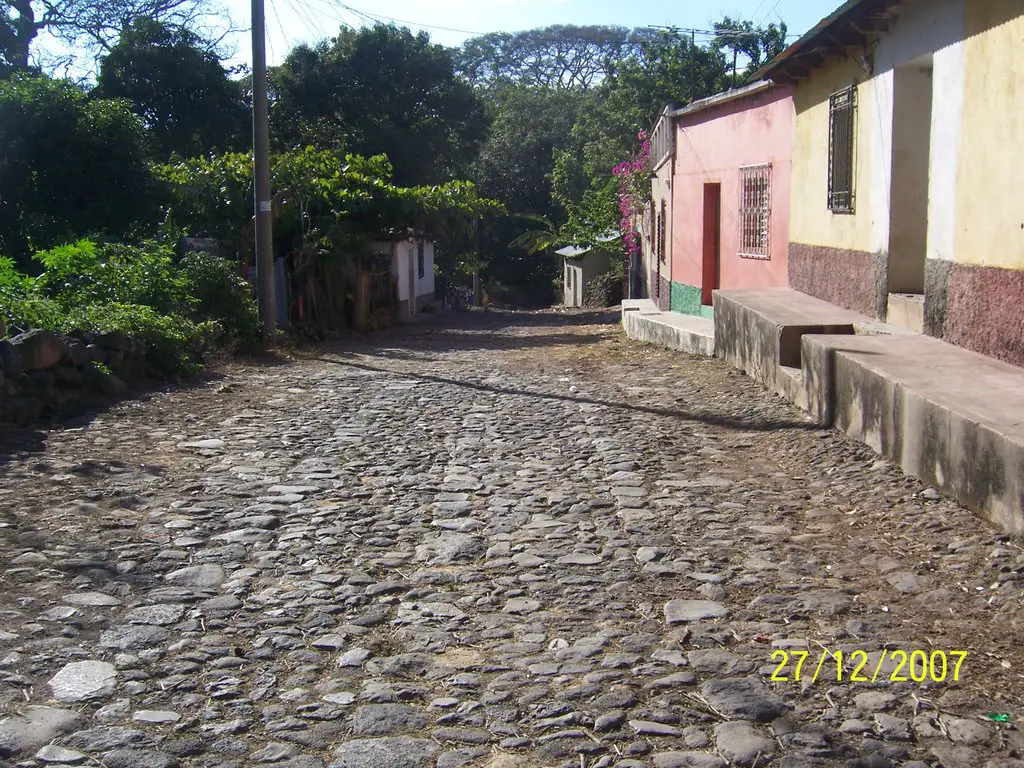 Calles empedradas de Jerez,Jutiapa