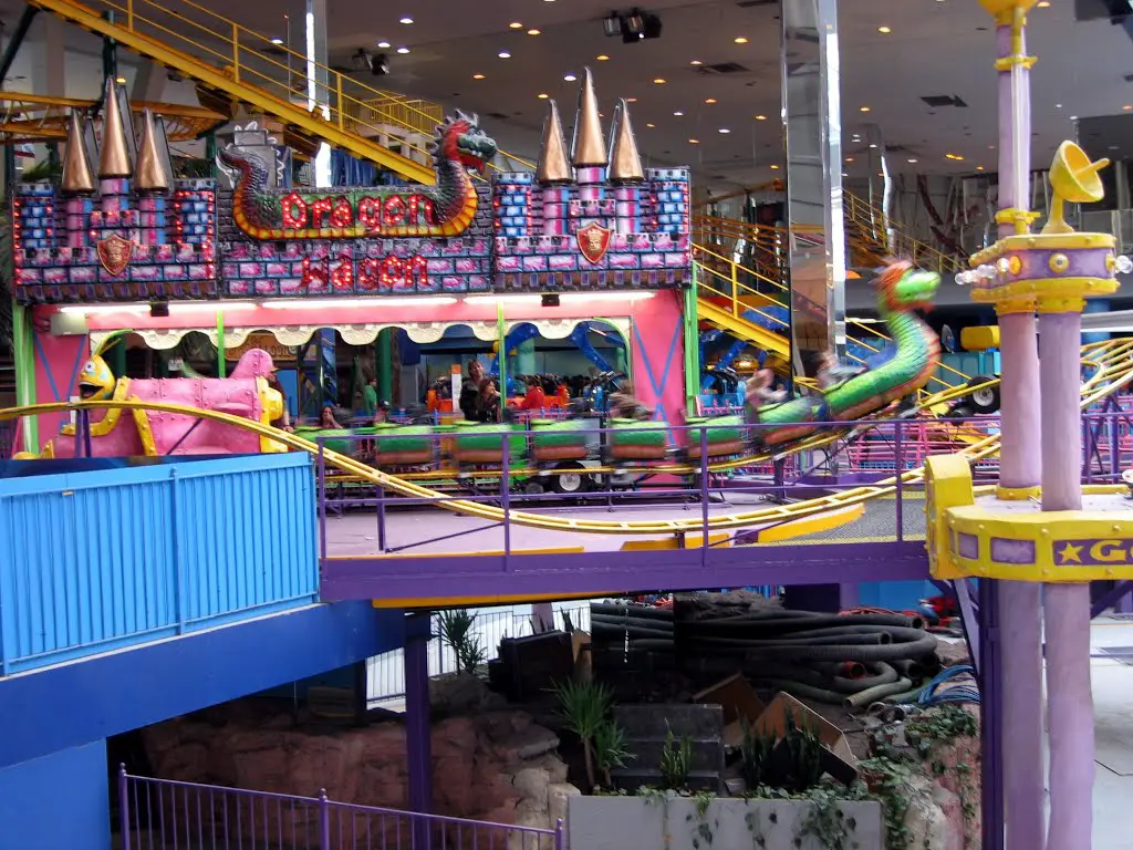 West Edmonton Mall Galaxyland Amusement Park Mapio Net