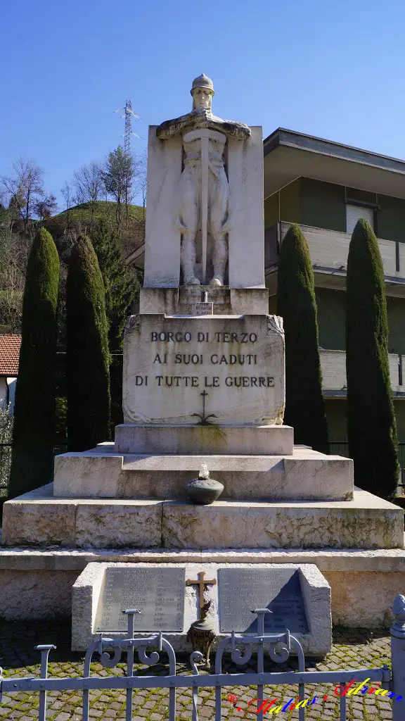 ITALIA BERGAMO BORGO DI TERZO Monumento Ai Suoi Caduti Di Tutte Le Guerre