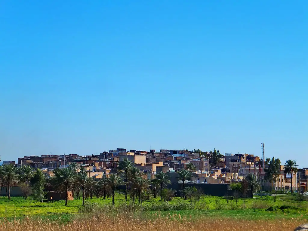 view of Qasr-e Shirin