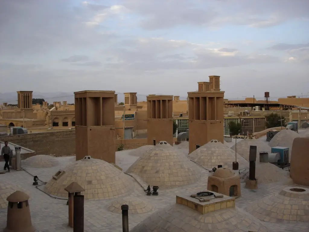 Yazd roofscape