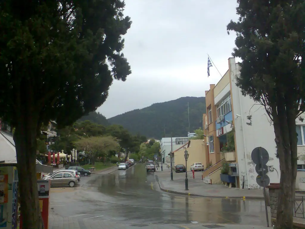 Xanthi-A Rainy Day