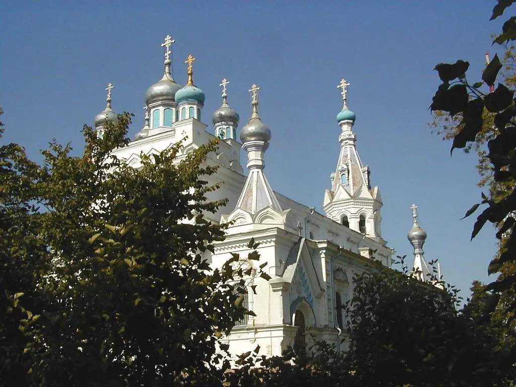 Daugavpils Borisa un Gļeba pareizticīgo baznīca 2004-08-06