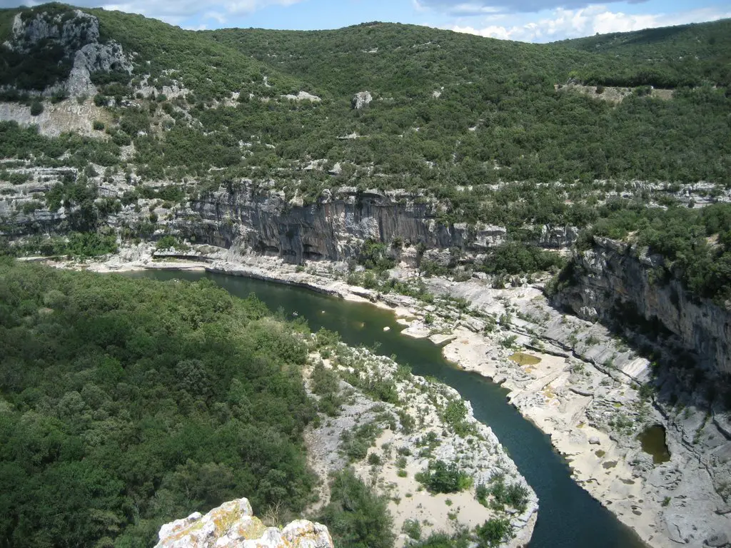 řeka Ardéche