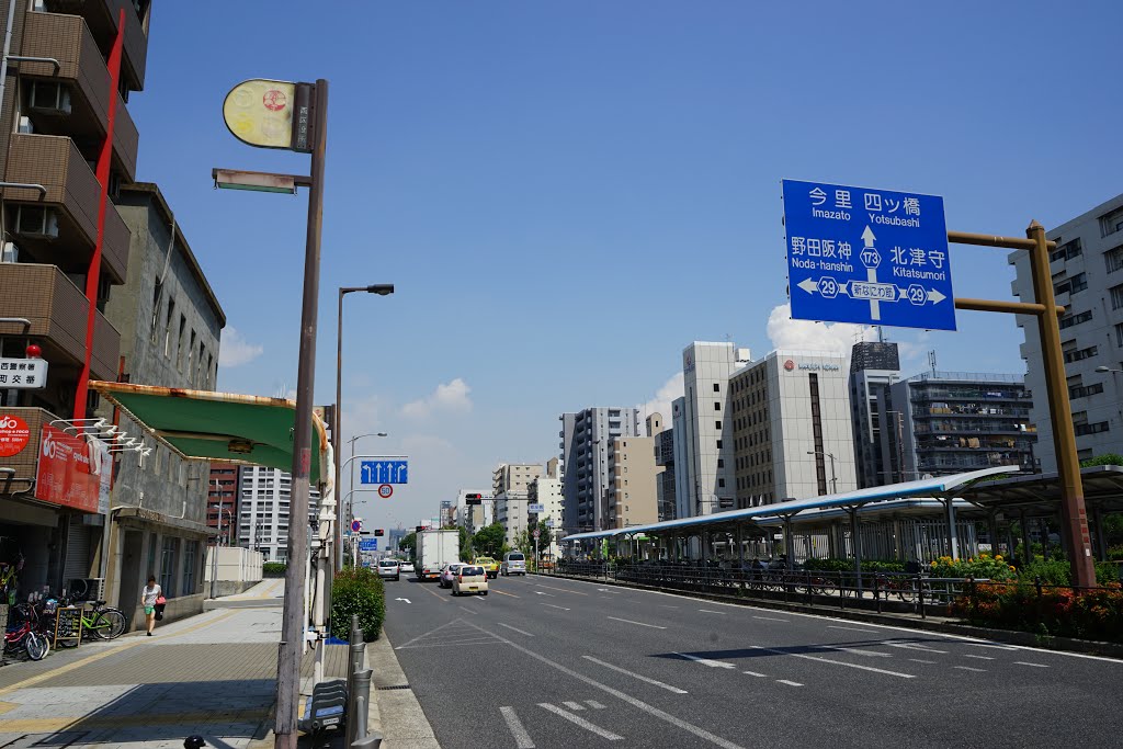 新なにわ筋 Shin Naniwa Suji Street 大阪臨海線 Osaka Rinkai Line 浪速区 Mapio Net