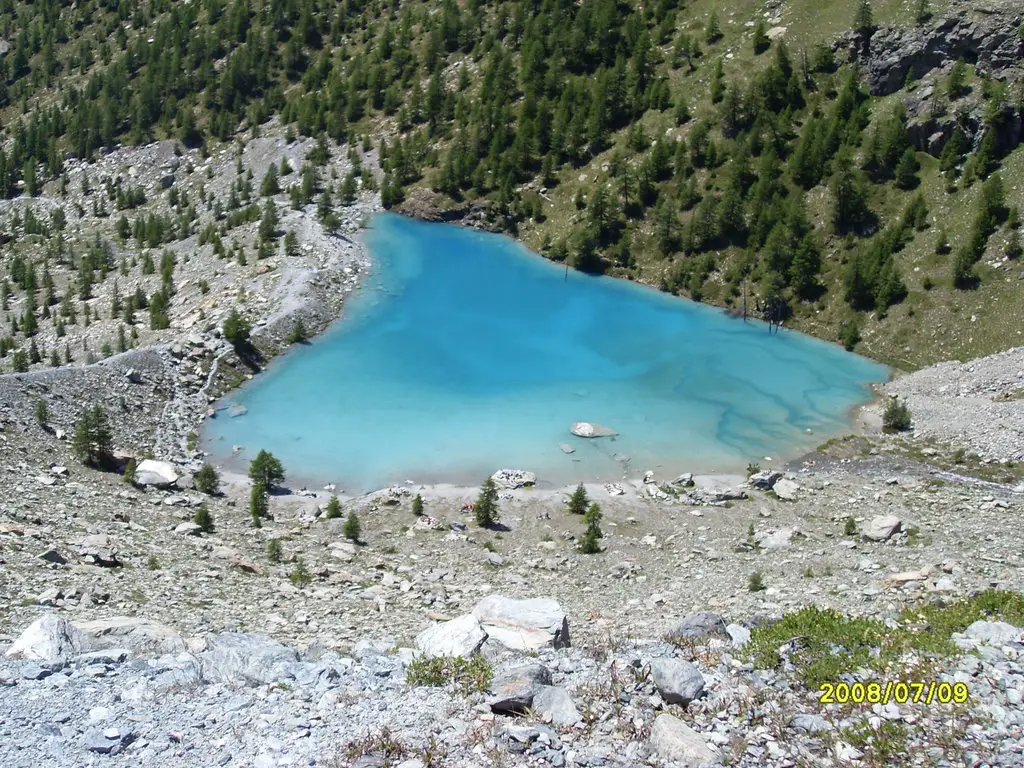 Lago Blu Alta Val D Ayas Mapio Net