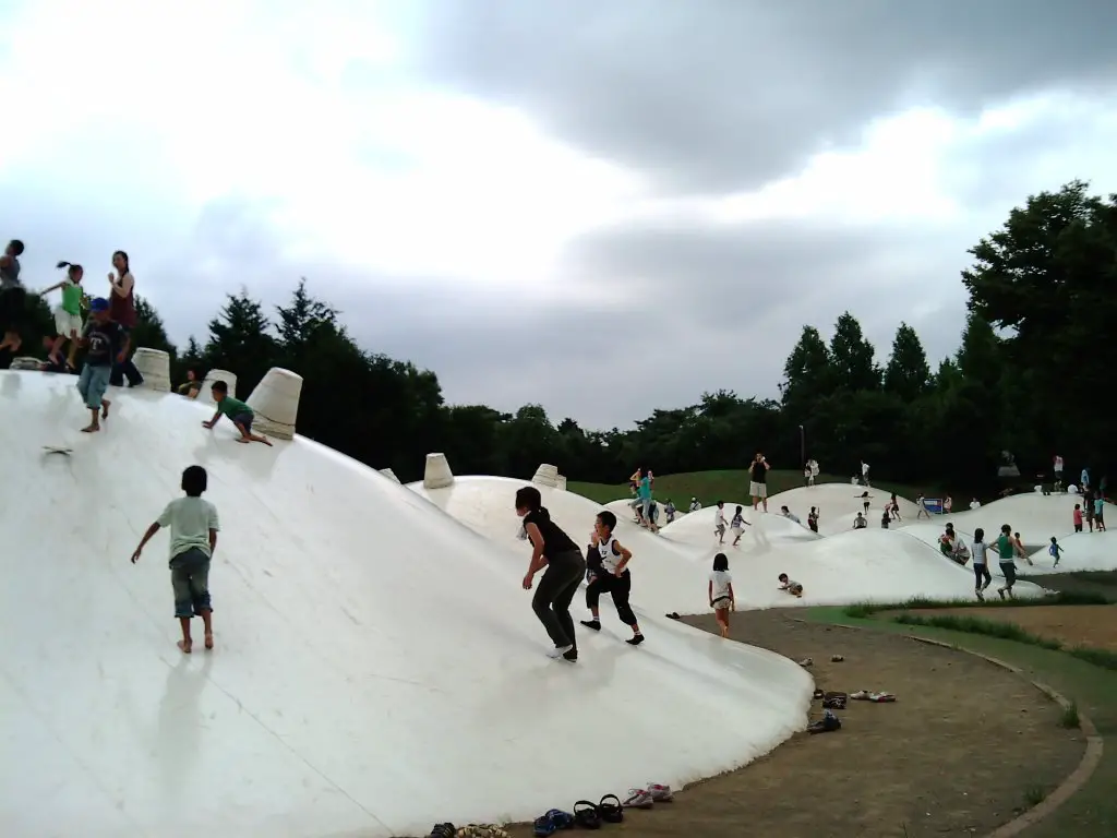 昭和記念公園 雲の海 Mapio Net