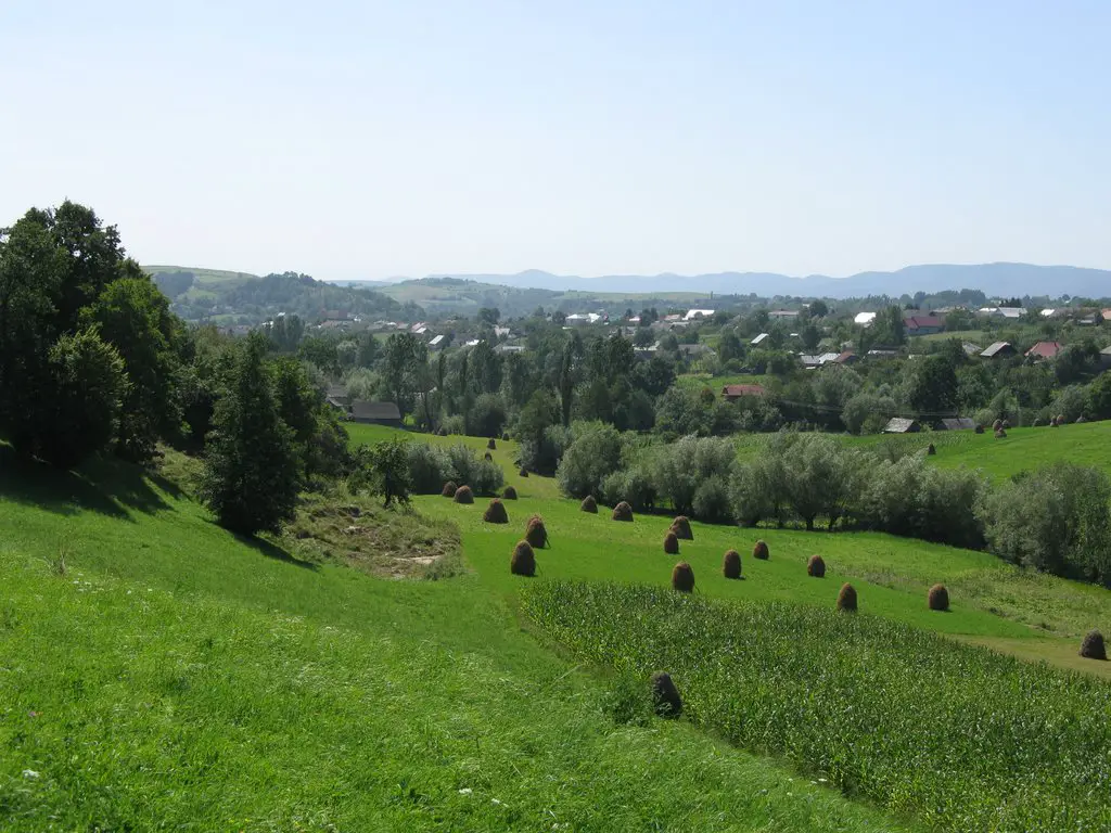 Foto panoramica din Botosana 