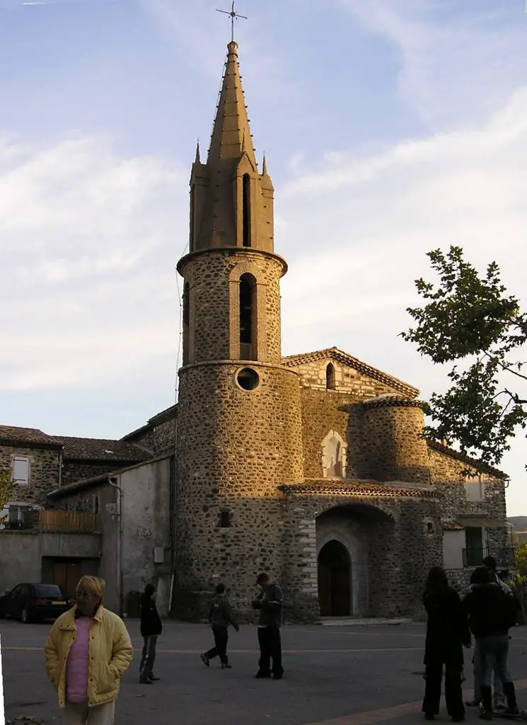 Eglise de Saint-Jean-Le-Centenier, France