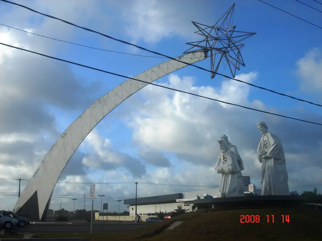 Natal-Brasil: Pórtico dos Reis Magos, Monumental dos 400 anos da cidade do  Natal, localizado na entrada da cidade na BR 101 e inaugurado em 1999. |  