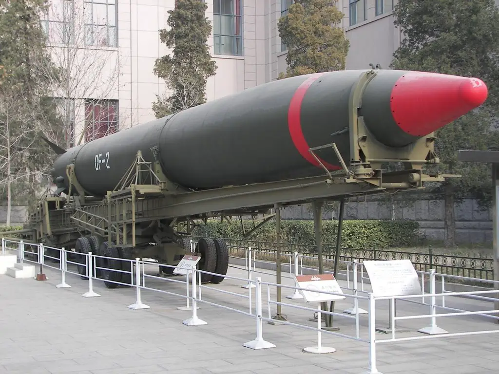 DF-2 missile on open exhibition | Mapio.net