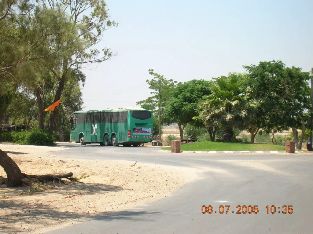 Armored Bus in Netzarim
