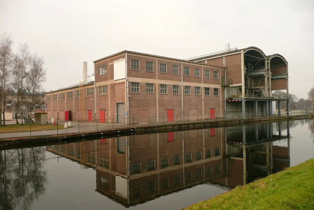 Former paper-factory in Wapenveld in the Netherlands